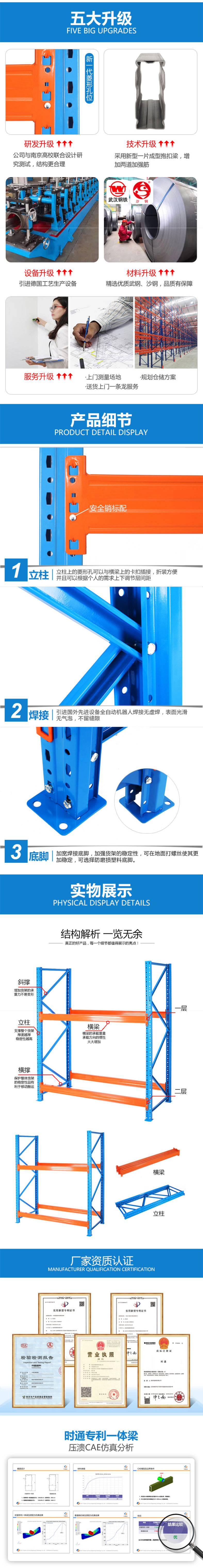 重型仓储货架,仓库托盘货架